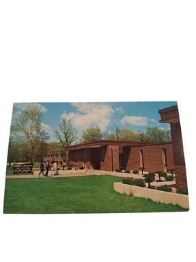 Mammoth Cave Hotel National Park Kentucky Chrome Postcard